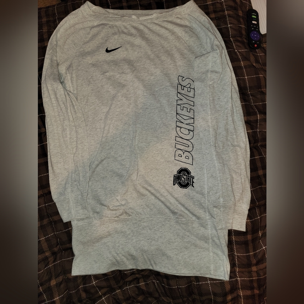 Nike Gray Buckeyes Long shirt/dress